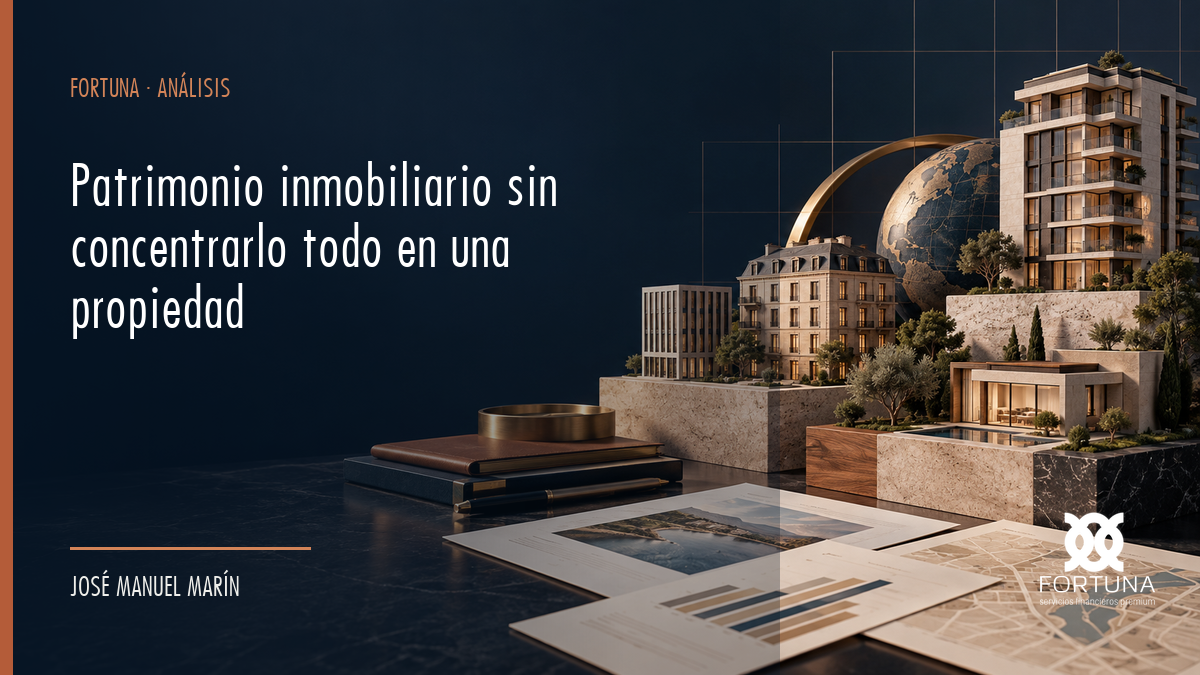 Patrimonio inmobiliario sin concentrarlo todo en una propiedad